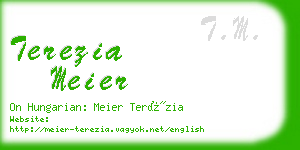 terezia meier business card